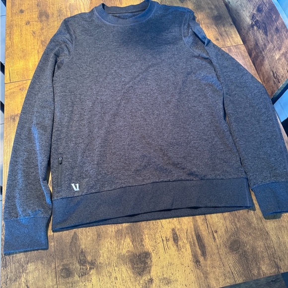 Vuori Ponto Performancee Crew - Charcoal heather - Picture 3 of 6